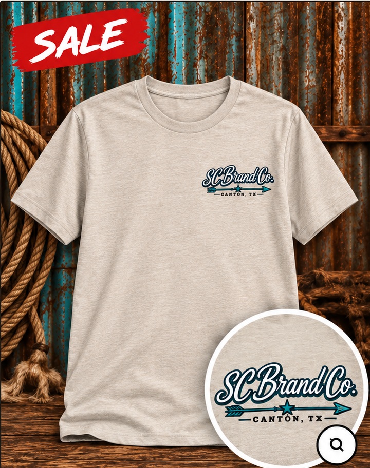 SC Brand Co. Logo Tee in Stone